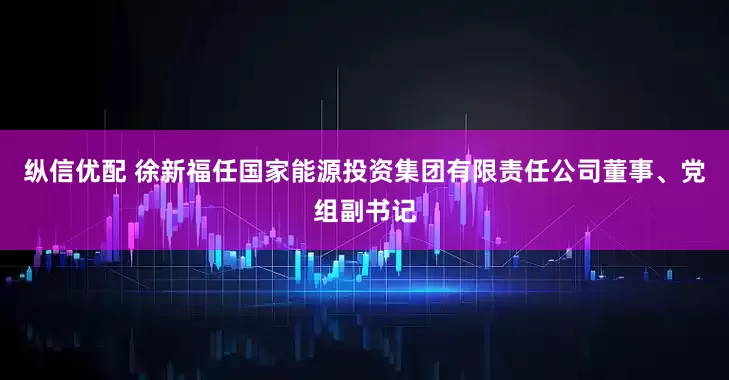 纵信优配 徐新福任国家能源投资集团有限责任公司董事、党组副书记